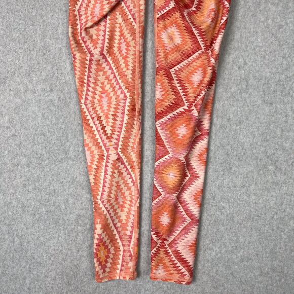 Niyama Sol Womens S Kilim Barefoot Leggings in Melon - Picture 8 of 9
